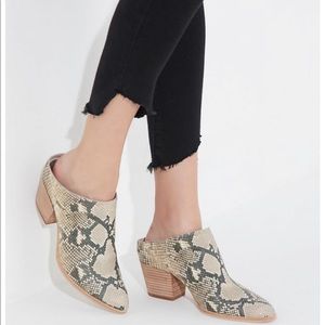Dolce Vita Roya Snake Mule